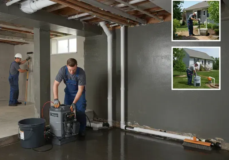 Basement Waterproofing and Flood Prevention process in Clark County, IL